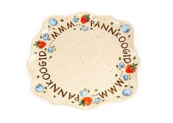 Pannkoogialus “Mmm...pannkoogid” (valge täpisavi)