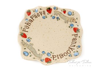 Pannkoogi alus “Taksid” (valge täpisavi)