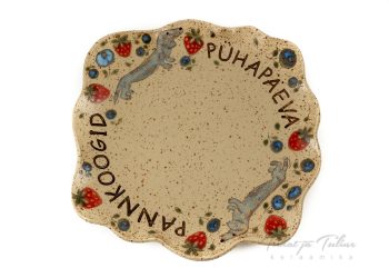 Pannkoogialus "Taksid" (beež täpisavi)